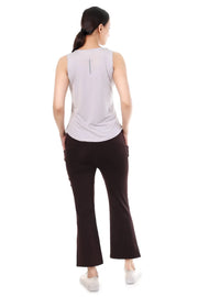 Black And White Polyester Co-Ord Set For Women Combo