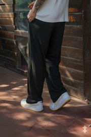 Dragon Ball Zee Sleek Black Printed Joggers