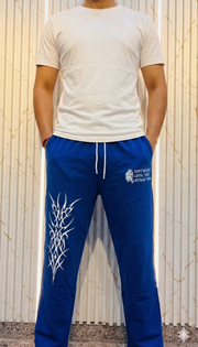 Blue Jogger Track Pants