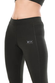 Olive Active Co-ord Set – Sports Bra & High-Waist Leggings