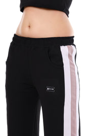 RoseEdge Co-ord Full Set – Stylish Grey Crop Top & Joggers