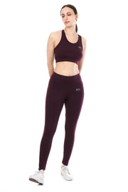 BerryFlex Co-ord Set – Sports Bra & High-Waist Leggings
