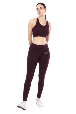 BerryFlex Co-ord Set – Sports Bra & High-Waist Leggings