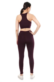 BerryFlex Co-ord Set – Sports Bra & High-Waist Leggings