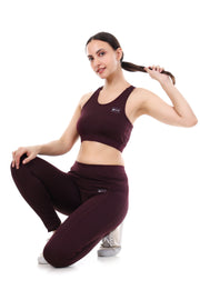 BerryFlex Co-ord Set – Sports Bra & High-Waist Leggings
