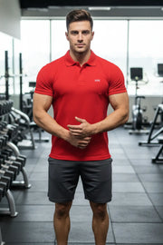 Classic Red Polo T-Shirt – Bold, Smart & Effortless Style